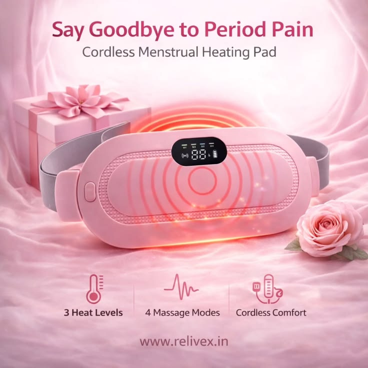 Portable Cordless  - Menstrual Heating Pad